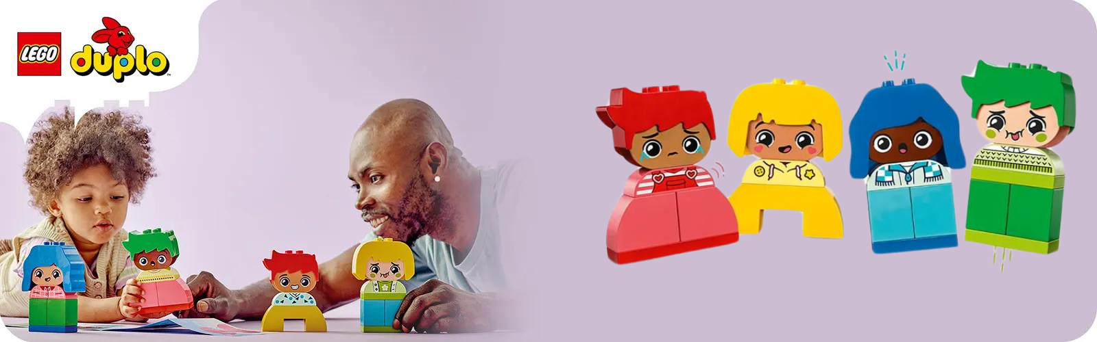 Mari sentimente si emotii, +18 luni, 10415, Lego Duplo